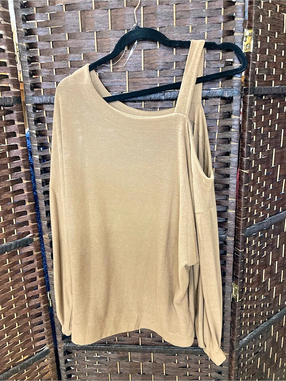 Emerald Sleeveless Tunic in Brown Size Small New